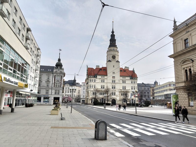 Panorama města Opava