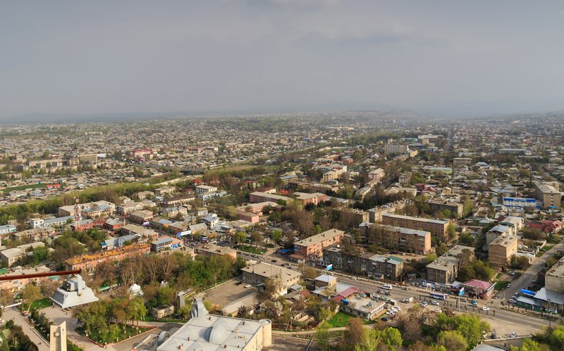 Skyline of Osh