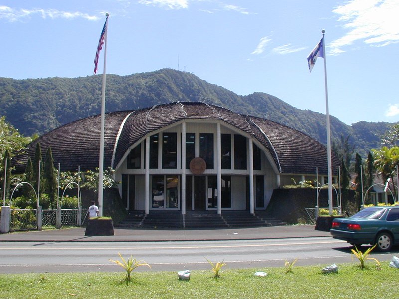 Skyline of Pago Pago