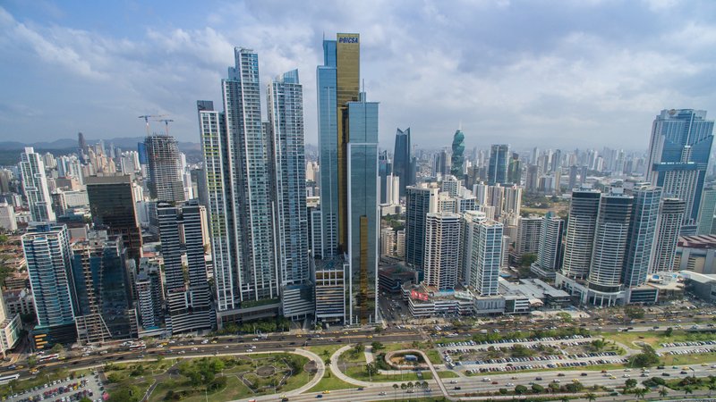 Panama City天际线