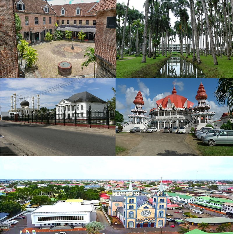 Skyline of Paramaribo