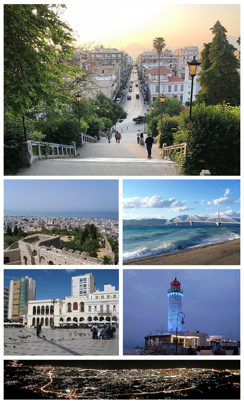 Πανοραμική άποψη του Patras