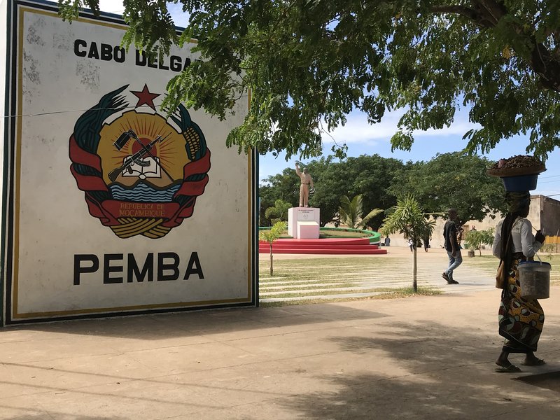 Skyline of Pemba