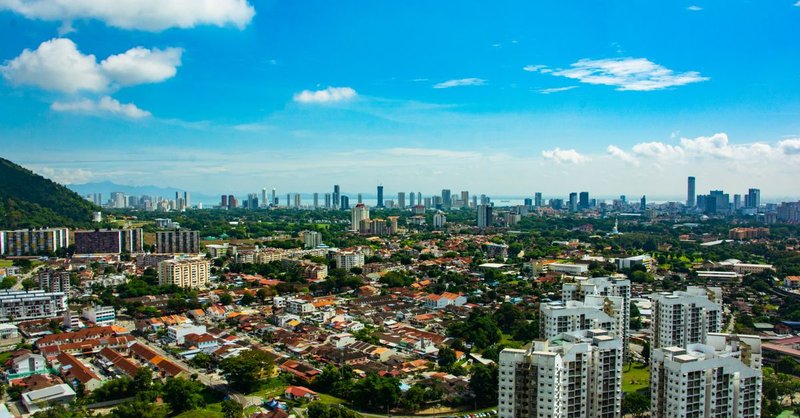 Skyline of George Town