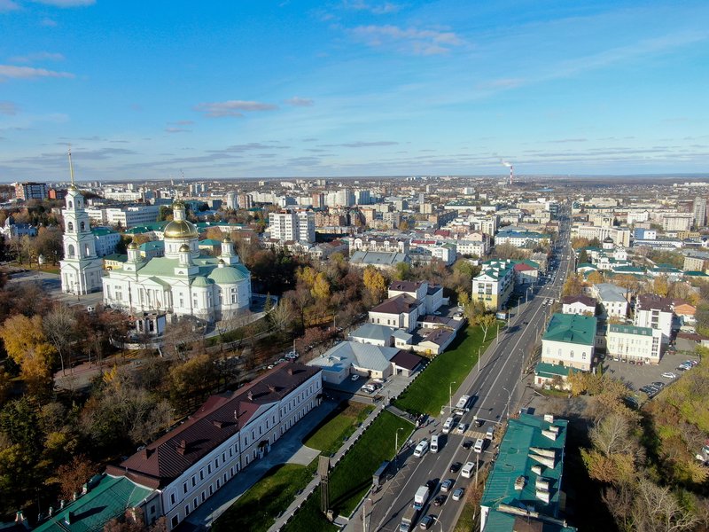 Skyline of Penza