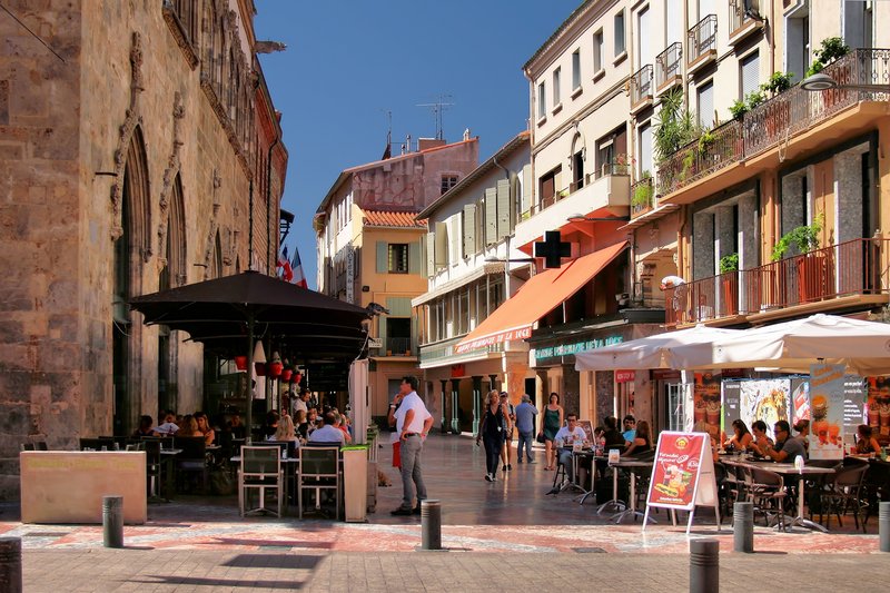 Panorama města Perpignan