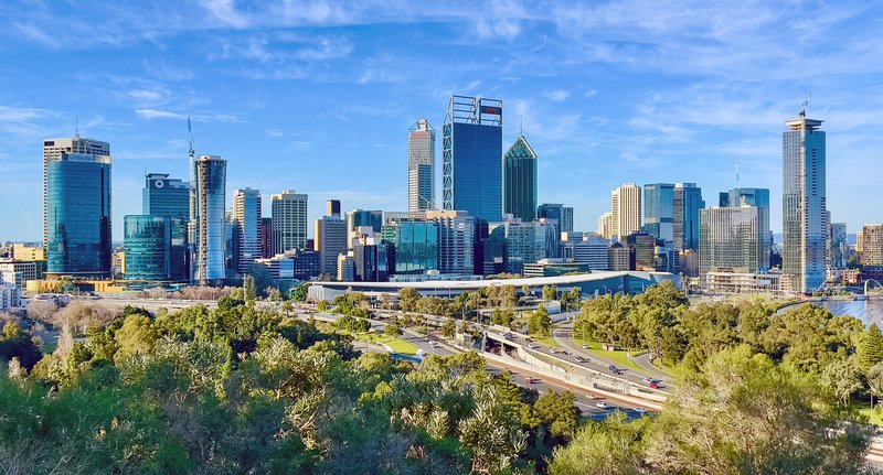 Πανοραμική άποψη του Perth