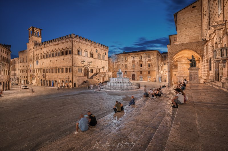 Panorama města Perugia