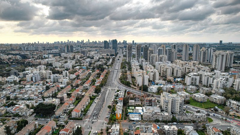 Skyline of Petah Tikva