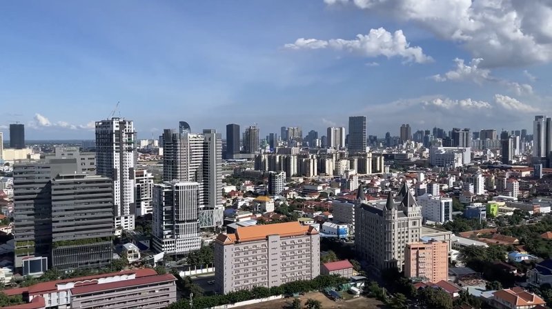 Skyline of Phnom Penh