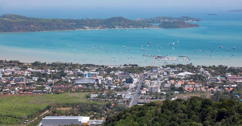Skyline of Phuket