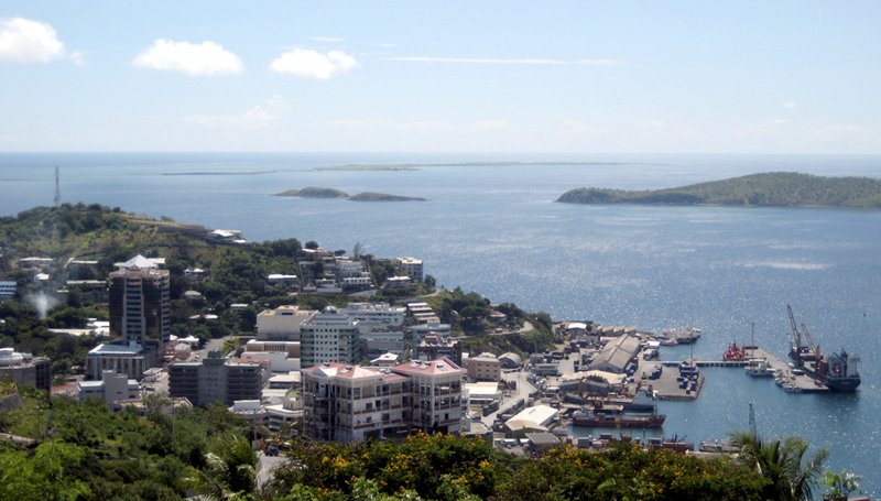 Skyline of Port Moresby
