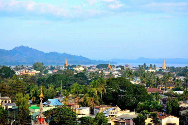 Skyline of Pyay