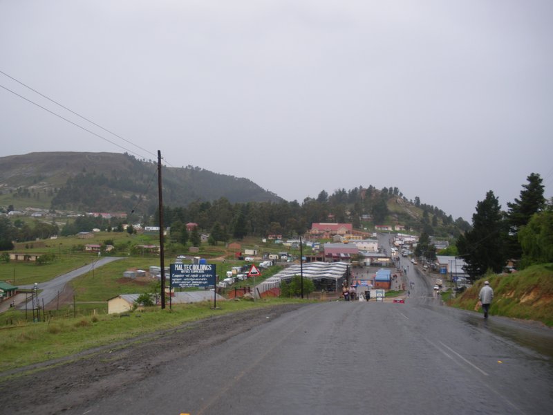 Skyline of Qacha's Nek