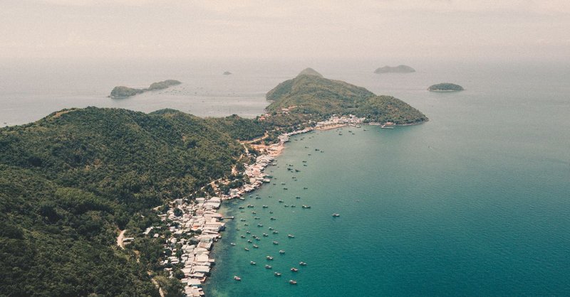 Skyline of Rach Gia