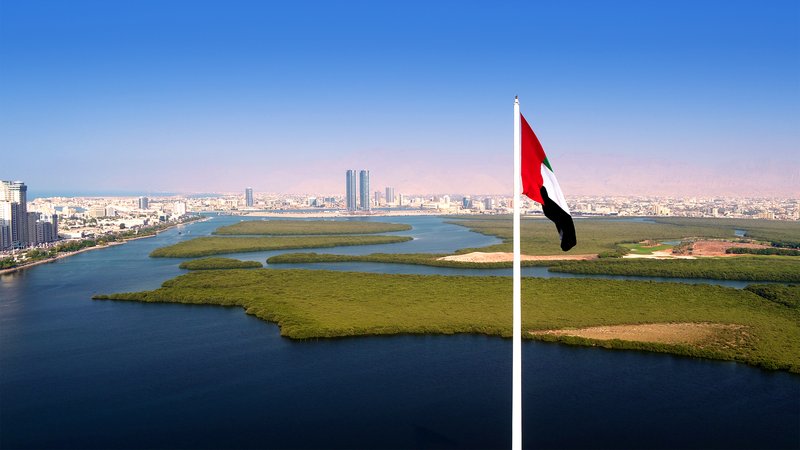 Skyline of Ras Al Khaimah
