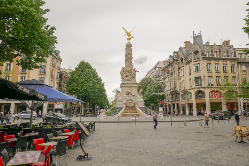 Panorama města Reims