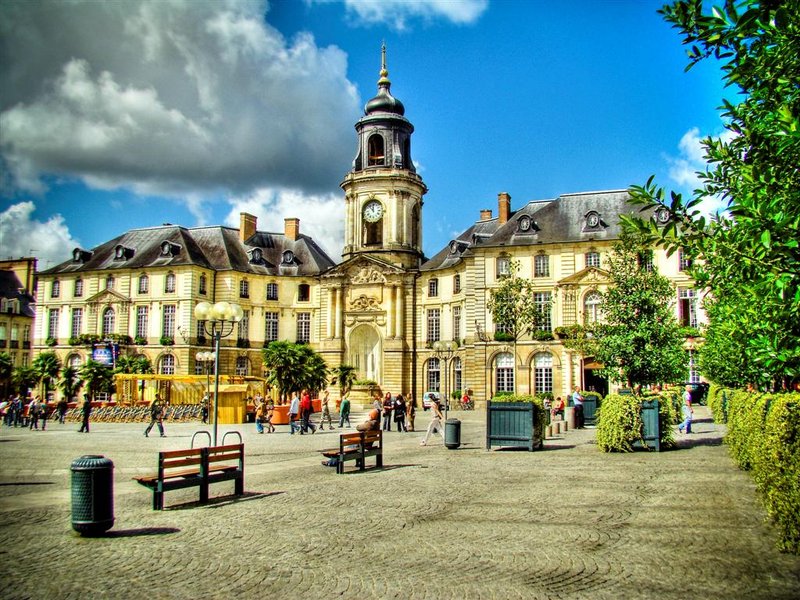 Panorama města Rennes