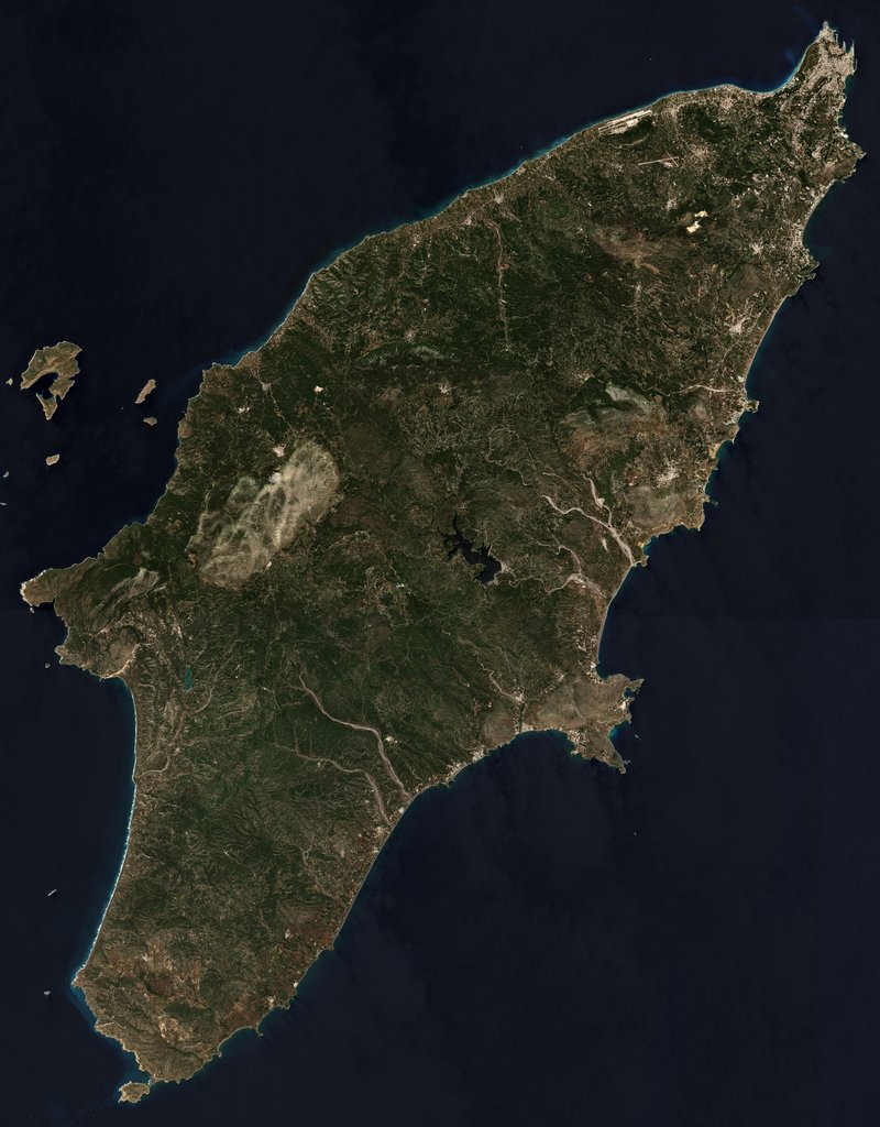 Πανοραμική άποψη του Rhodes