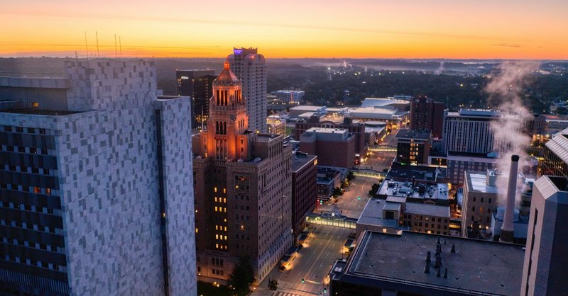 Skyline of Rochester
