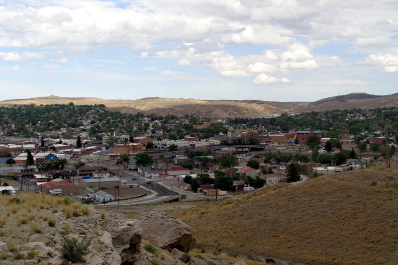 Skyline of Rock Springs