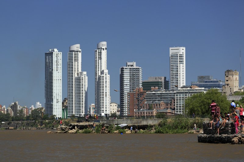 Panorama města Rosario