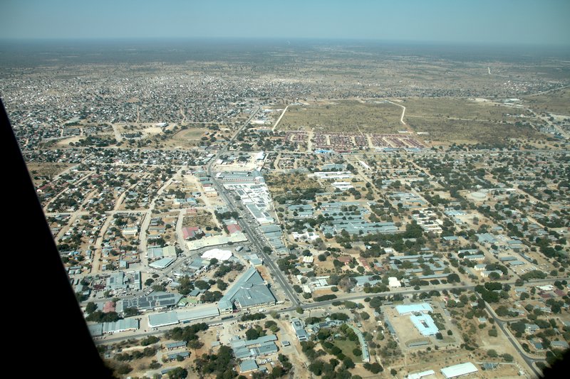 Skyline of Rundu