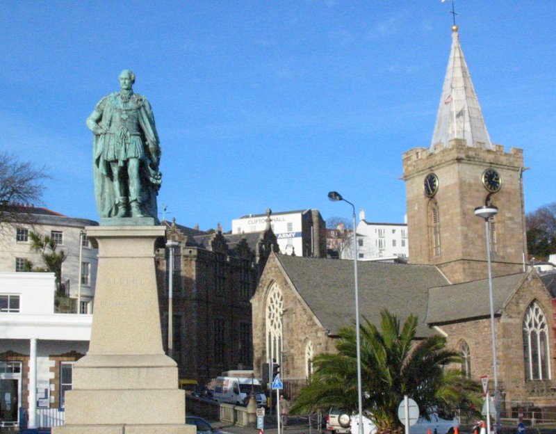 Skyline of Saint Peter Port