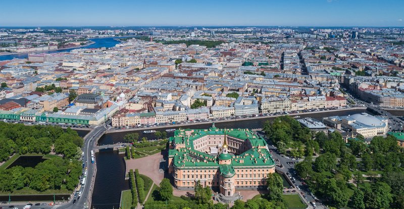 Skyline of Saint Petersburg