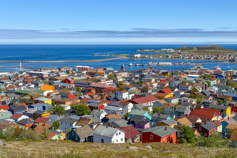 Skyline of Saint-Pierre