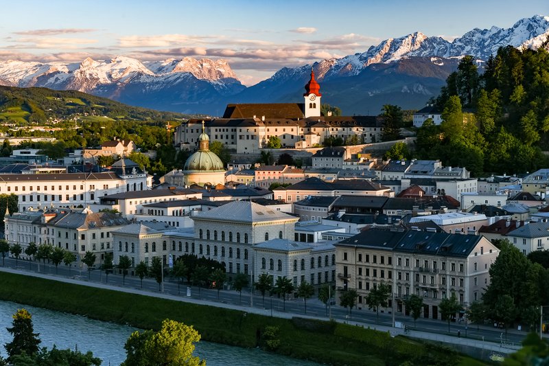 Salzburg天际线