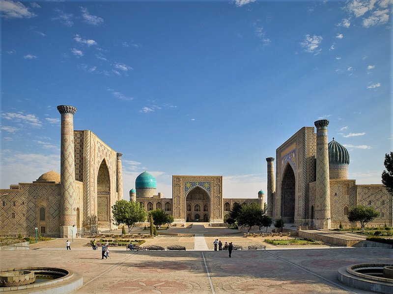 Skyline of Samarkand
