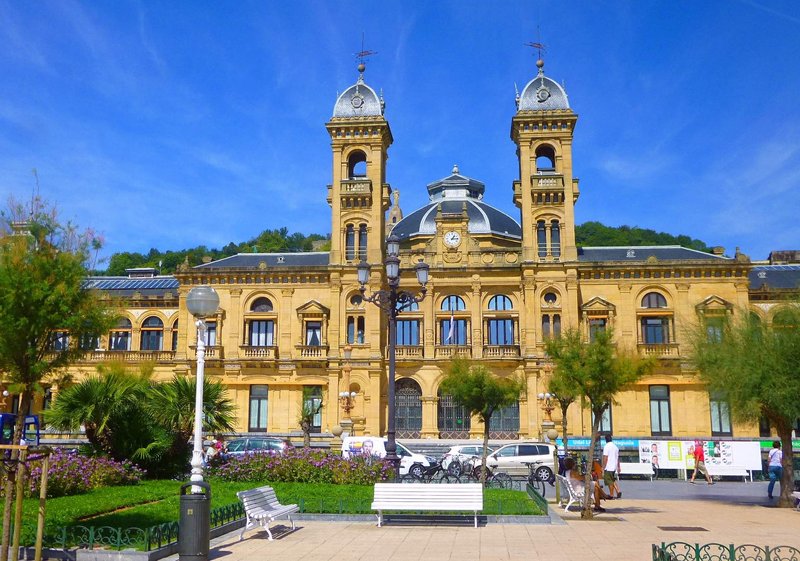 Panorama města San Sebastián