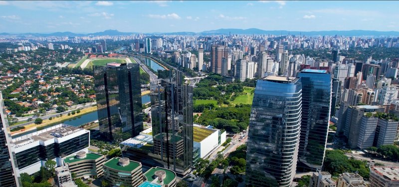 Panorama města São Paulo