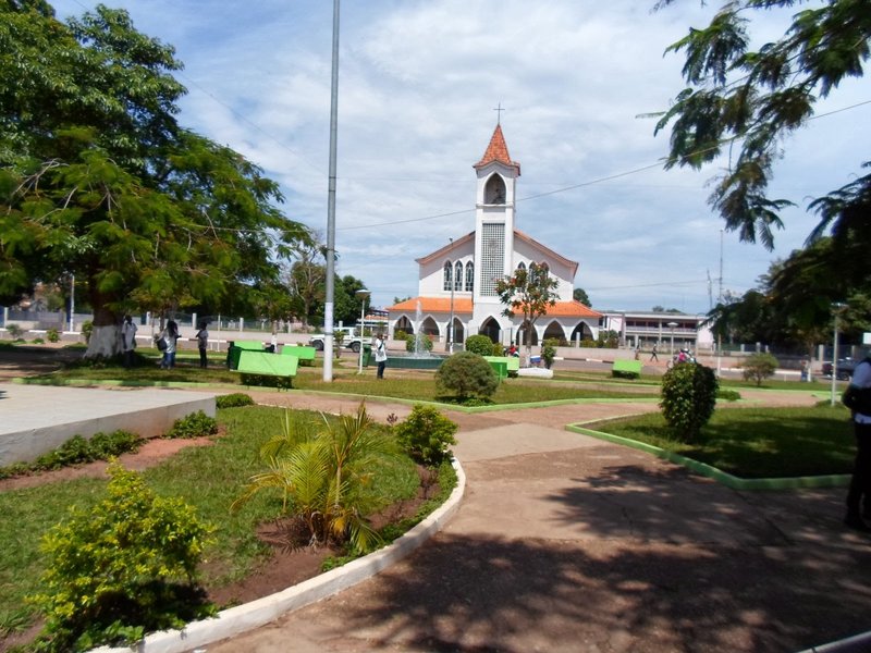 Skyline of Saurimo