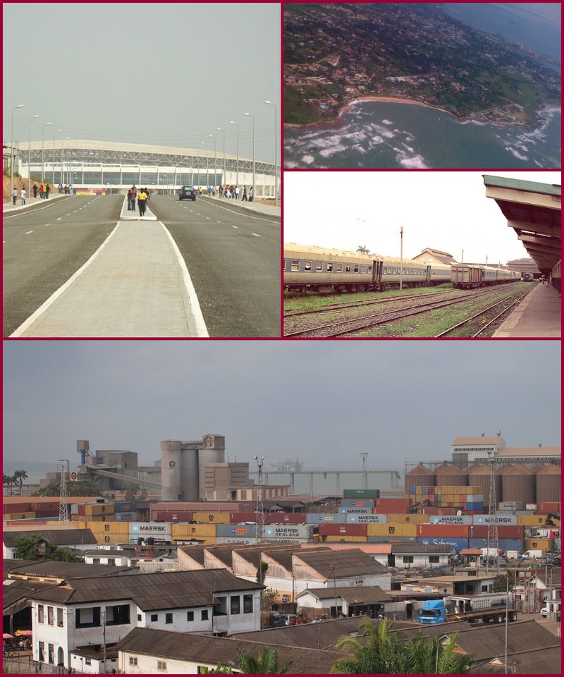 Skyline of Sekondi-Takoradi