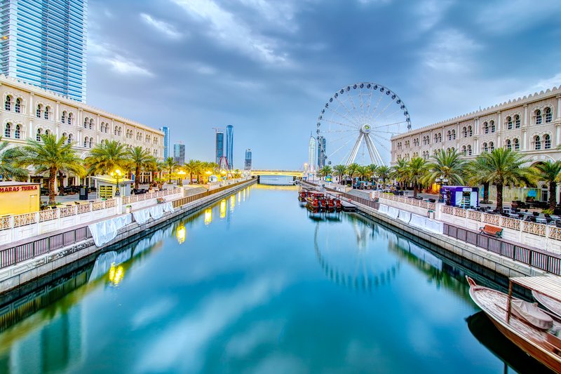 Skyline of Sharjah