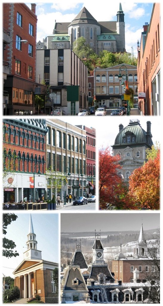 Skyline of Sherbrooke