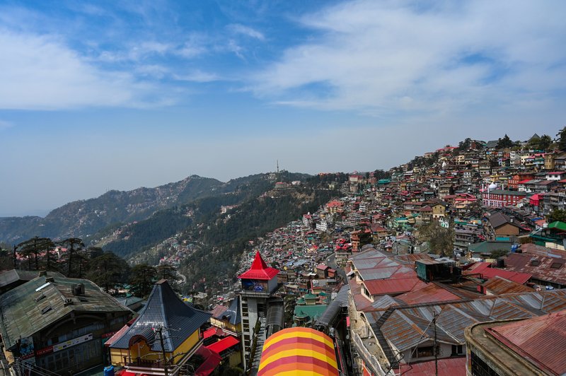 Skyline of Shimla