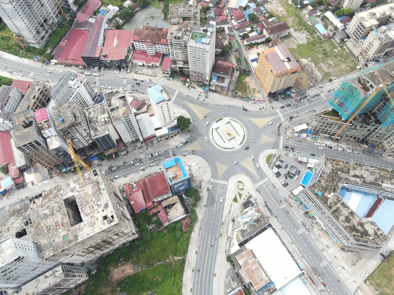 Skyline of Sihanoukville