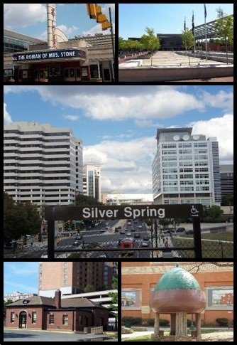 Skyline of Silver Spring