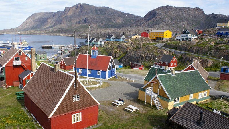 Skyline of Sisimiut