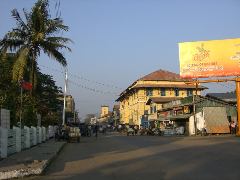 Skyline of Sittwe