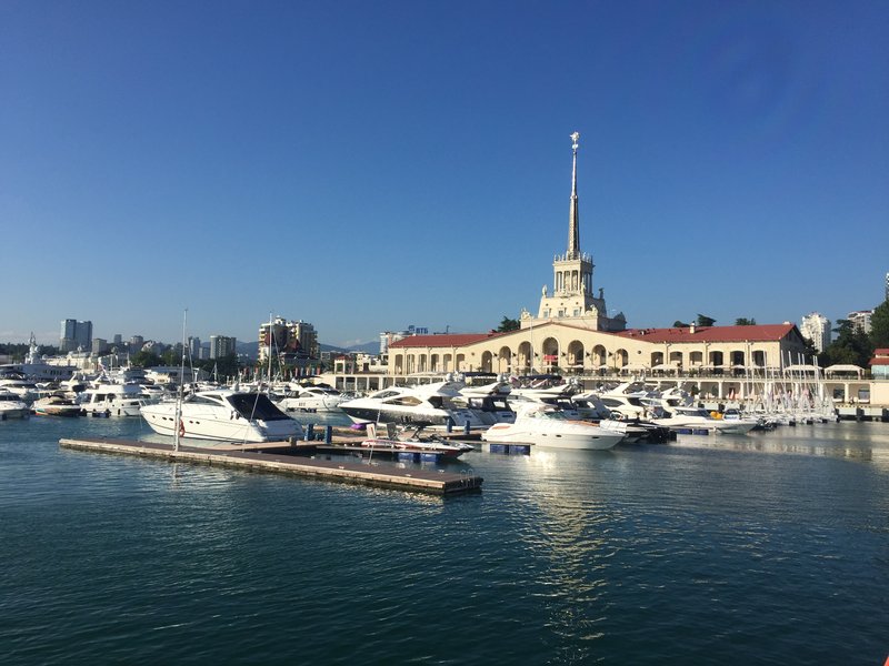 Skyline of Sochi