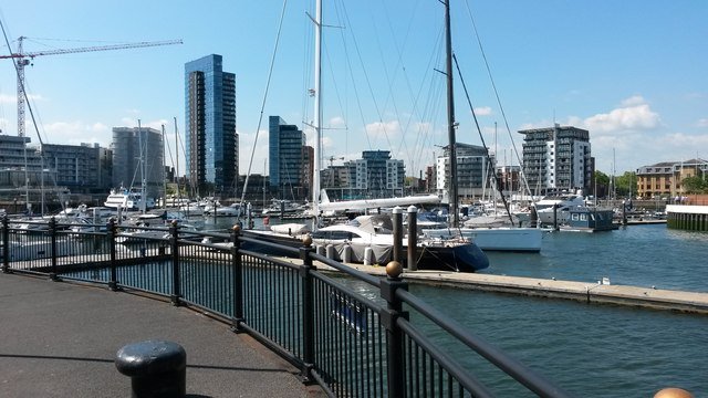 Skyline of Southampton