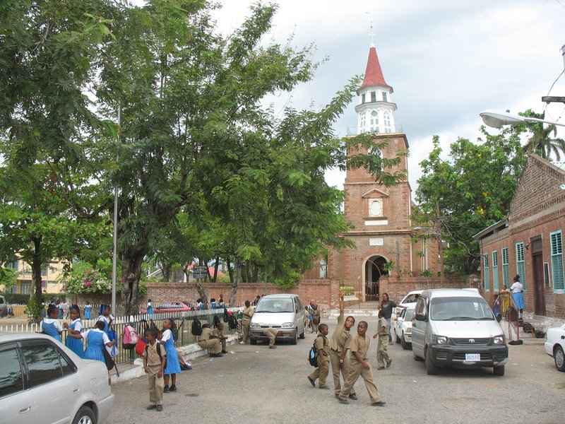 Skyline of Spanish Town