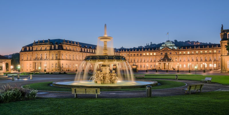 Panorama města Stuttgart