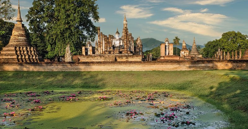 Skyline of Sukhothai