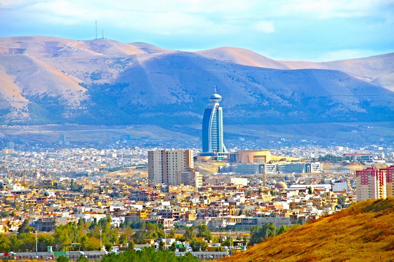 Skyline of Sulaymaniyah