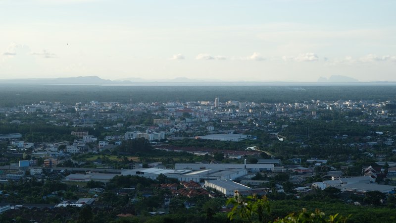 Skyline of Surat Thani